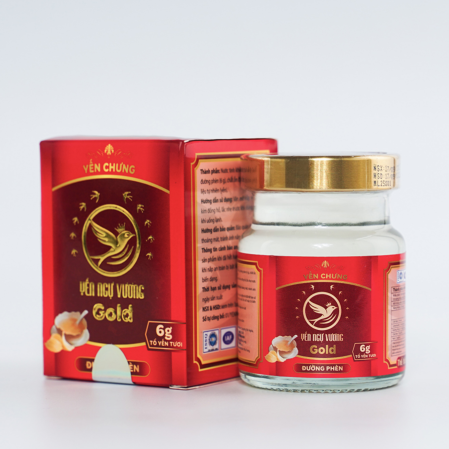 Yến Chưng Đường Phèn Yến Ngự Vương Gold