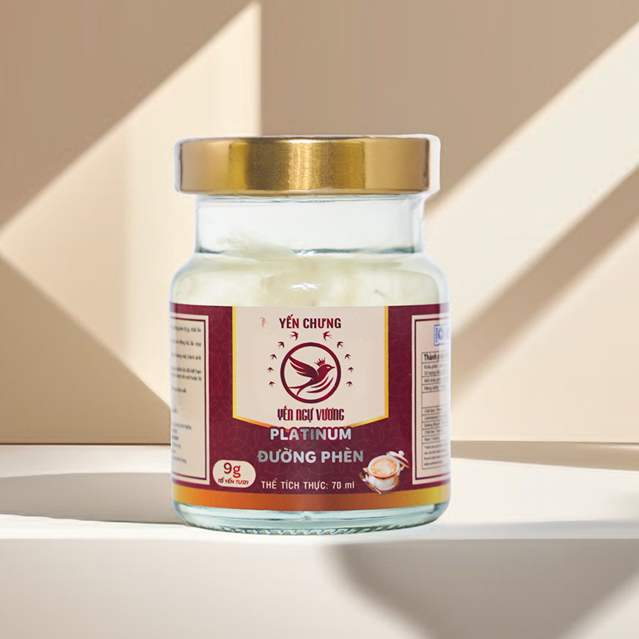 Yến Chưng Đường Phèn Yến Ngự Vương Platinum