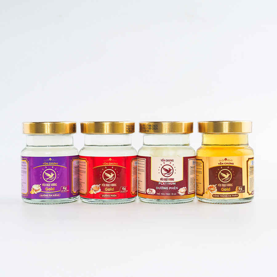 Yến Chưng Đường Phèn Yến Ngự Vương Gold