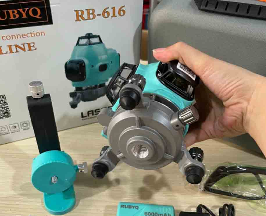 Máy cân bằng laser mới nhất RubyQ RB-616