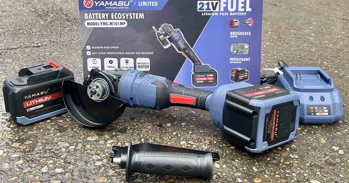 Máy mài pin cầm tay YMS-101MP