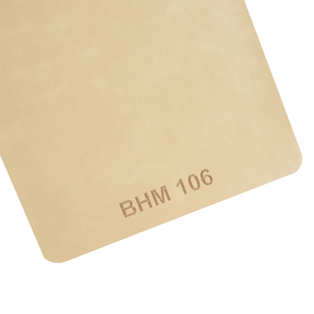 Giả da bóng hai màu BHM 106 café sữa