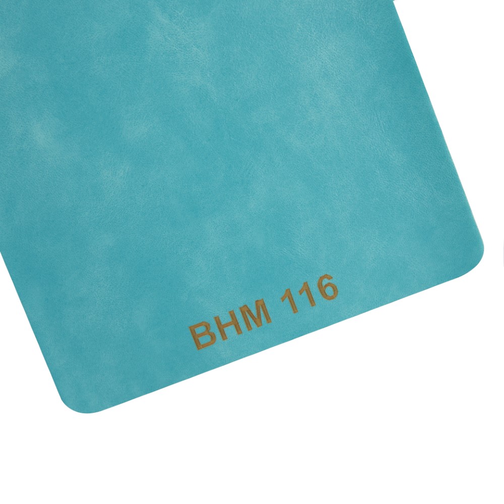 Giả da bóng hai màu BHM 116 xanh da trời