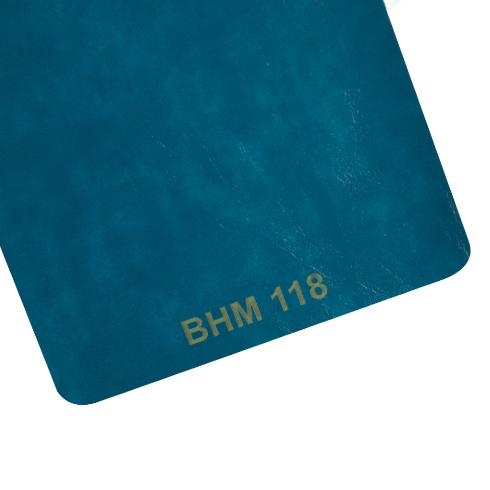 Giả da bóng hai màu BHM 118 xanh cổ vịt