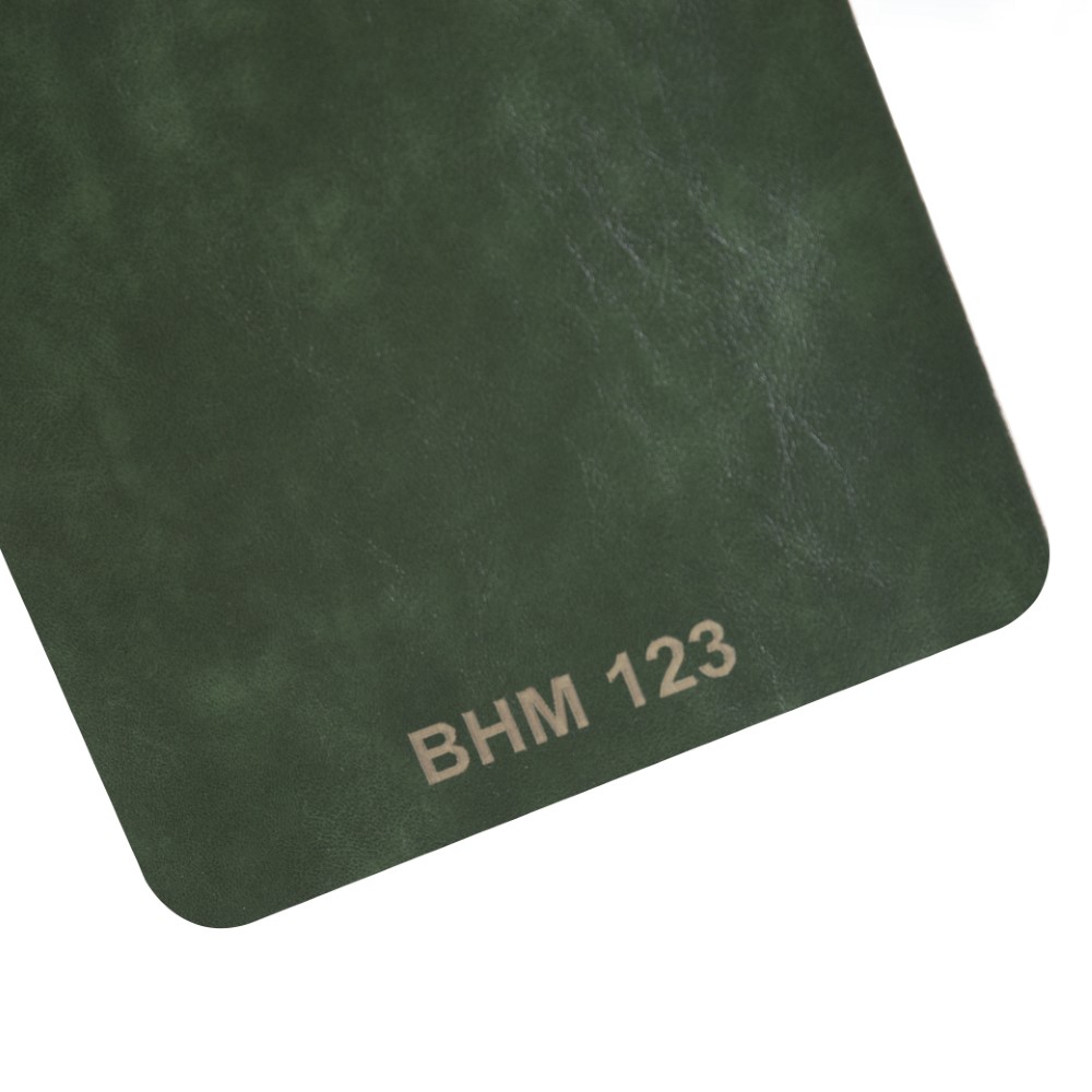 Giả da bóng hai màu BHM 123 xanh lá cây