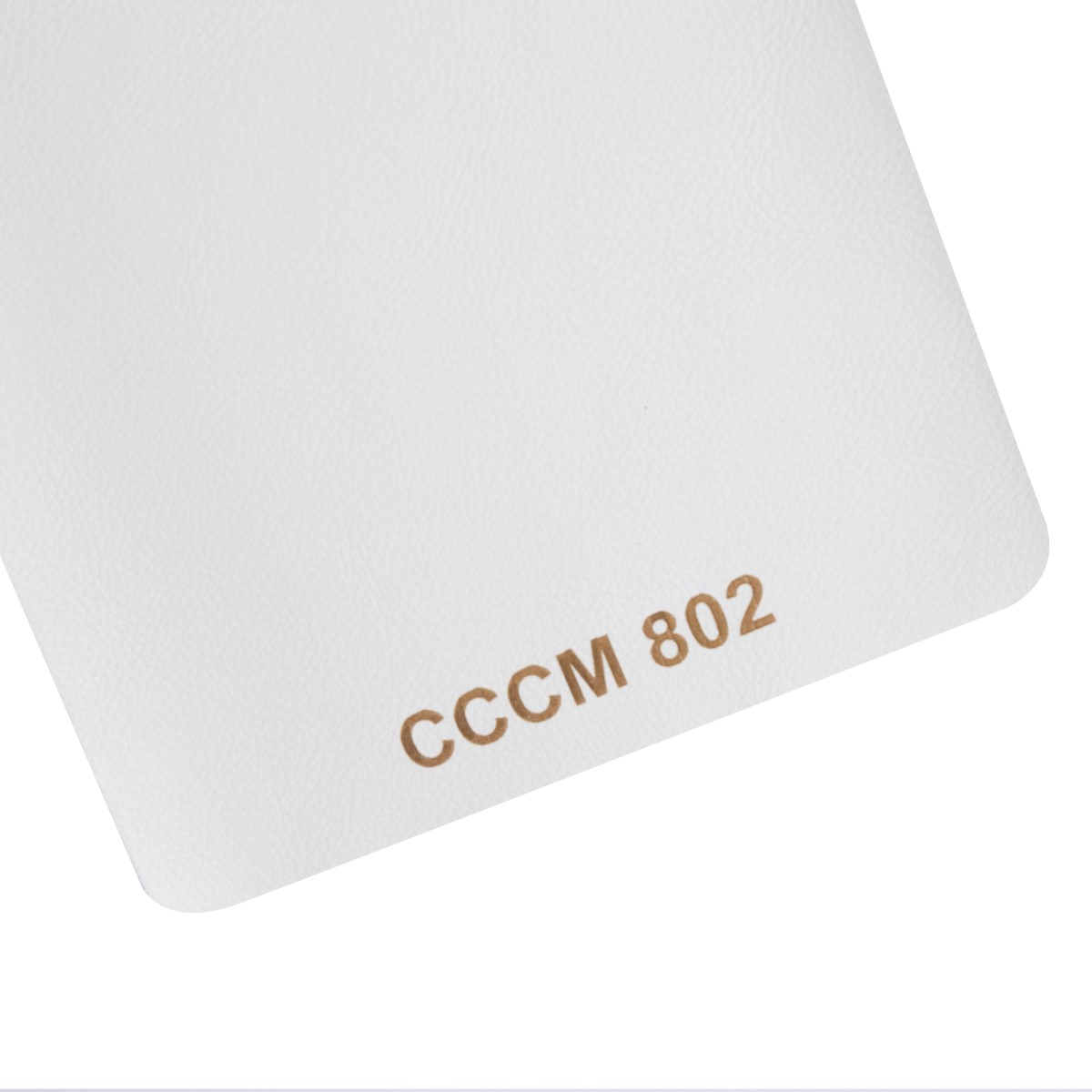 Giả da vân mịn chống cháy chống mực CCCM 802 trắng
