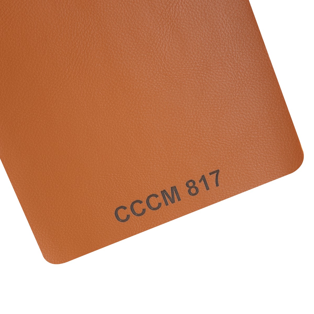 Giả da vân mịn chống cháy chống mực CCCM 817 cam
