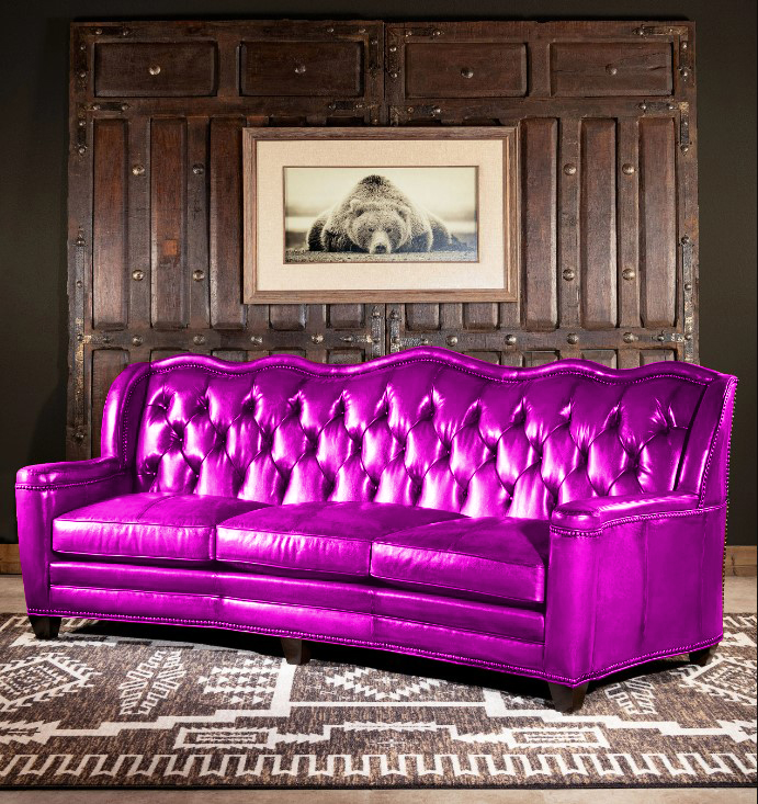 Ghế sofa hiện đại mã BHM màu hồng