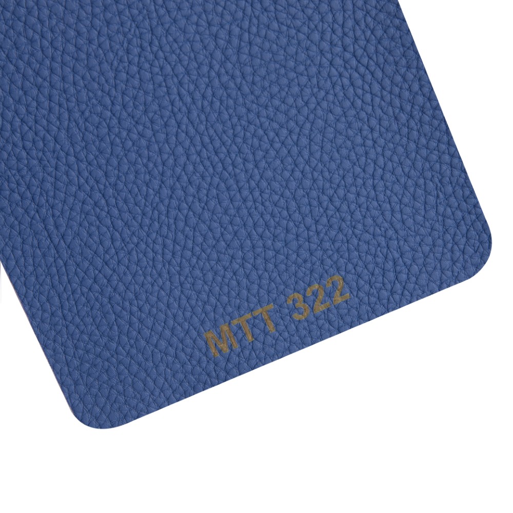 Giả da MTT 322 xanh navy