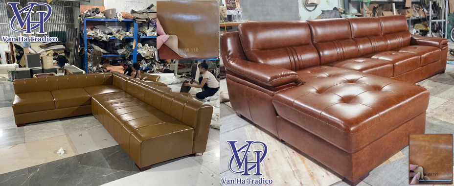 Giả da bóng hai màu BHM - Banner