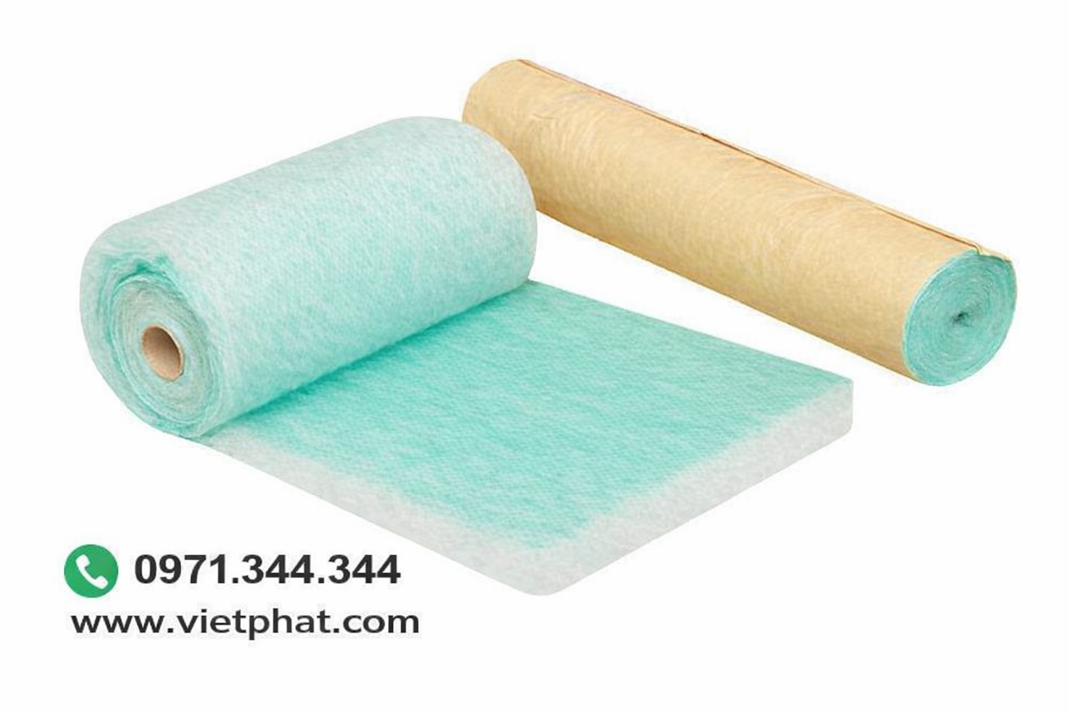 Nhà máy sản xuất bông lọc thủy tinh tấm