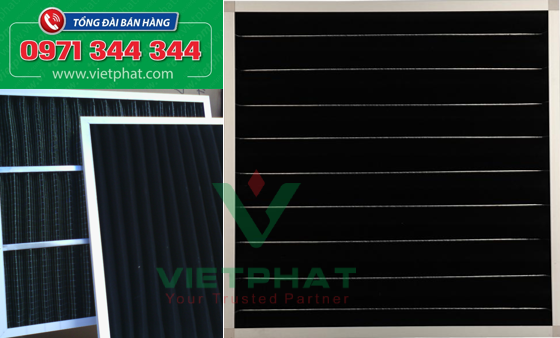 Lọc carbon cho nhà máy khung nhôm