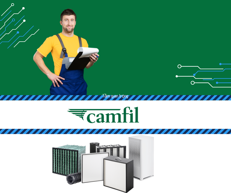 Đại lý bán bộ lọc Camfil cho hệ thống HVAC