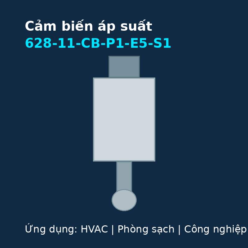 Cảm biến áp suất 628-11-CB-P1-E5-S1