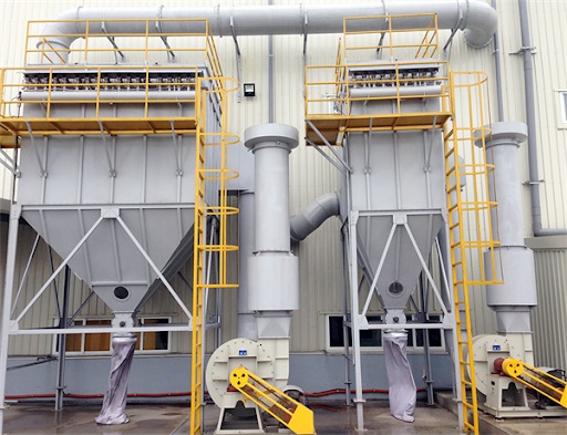 Hệ thống hút bụi nhà xưởng loại bỏ khí độc VOCs
