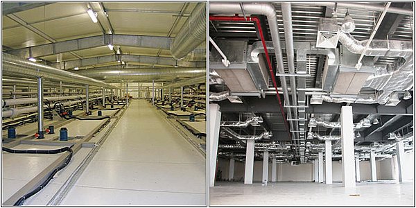 Hệ thống thông gió nhà xưởng giúp loại bỏ khí độc VOCs