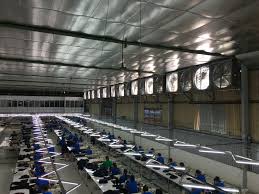 Hệ thống thông gió nhà xưởng tiết kiệm điện
