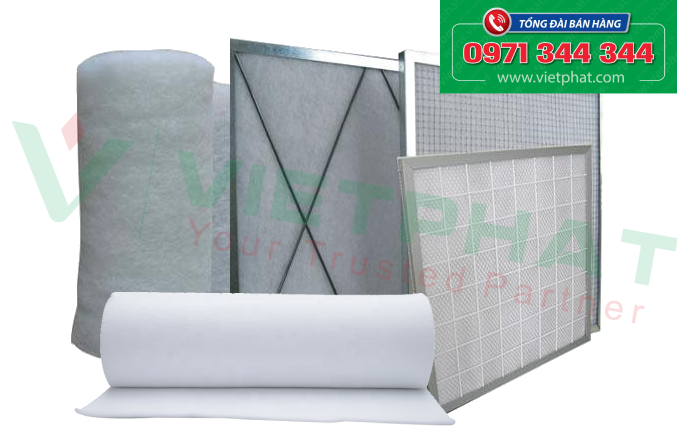 Tấm lọc khí có thể giặt được dùng cho AHU