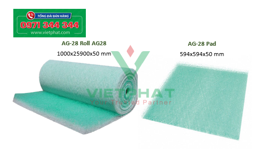 Lưới lọc sơn sợi thủy tinh