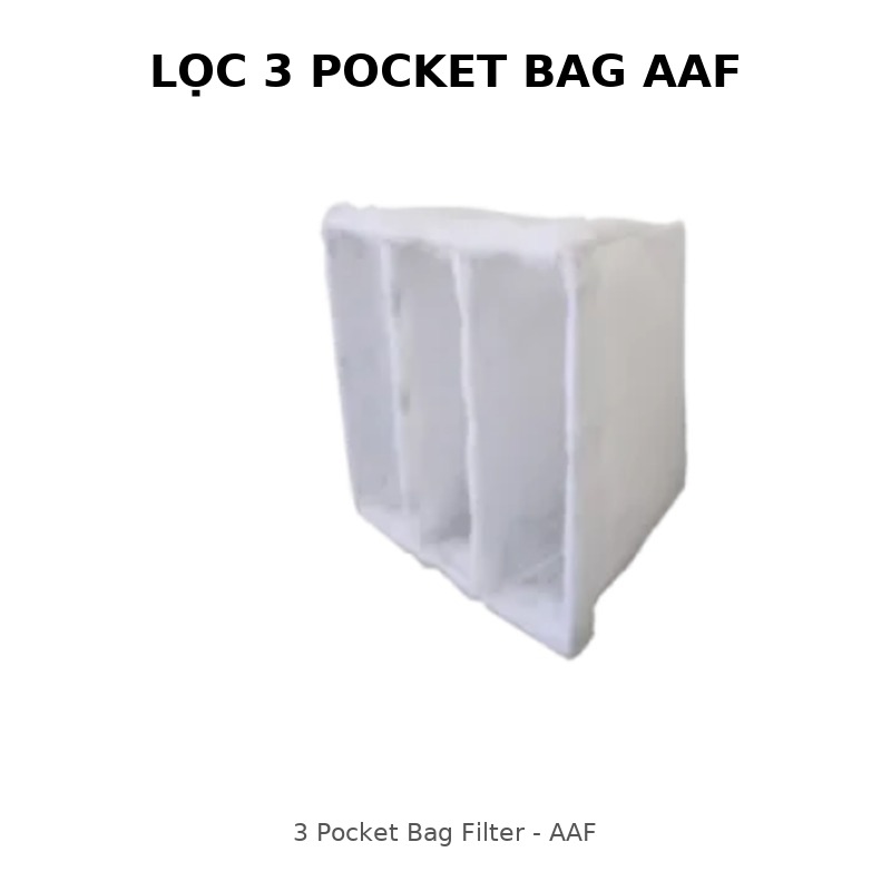 Hướng dẫn lựa chọn Lọc 3 Pocket Bag AAF theo cấp lọc