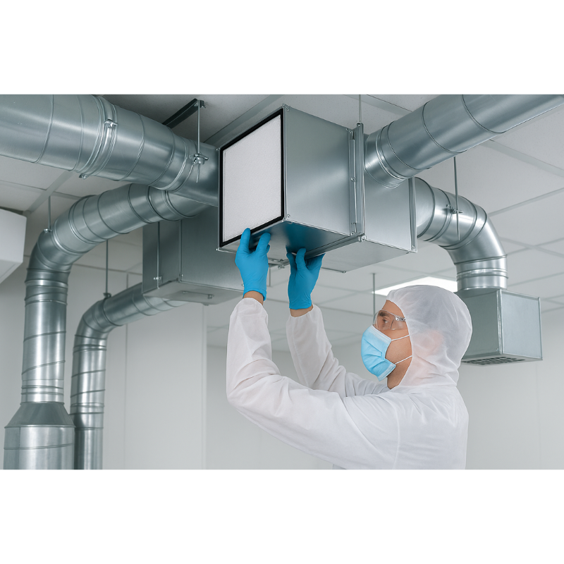 Thi công hệ thống khí sạch đạt chuẩn GMP