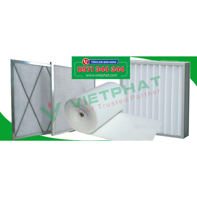 Lọc cho AHU khu sản xuất pharmacy
