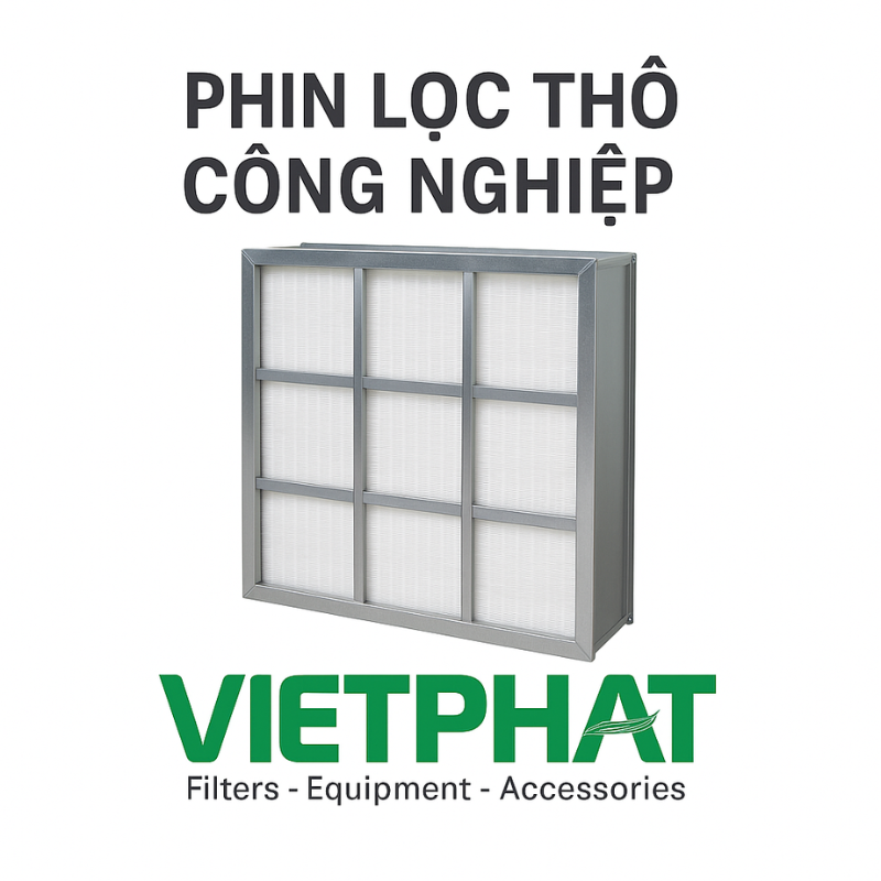 So sánh phin lọc thô công nghiệp