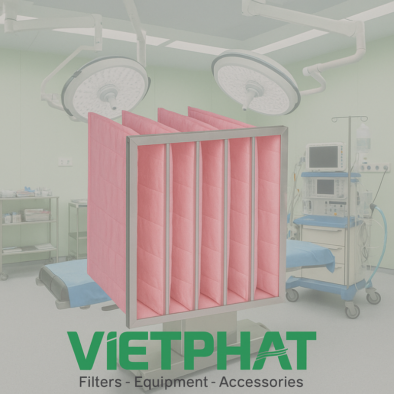 Phin lọc túi cho phòng mổ