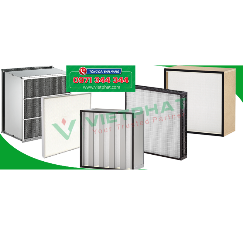 Lọc HEPA AAF đạt tiêu chuẩn EN1822