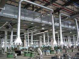 Tư vấn thiết kế thi công hệ thống hút bụi cho nhà máy cơ khí