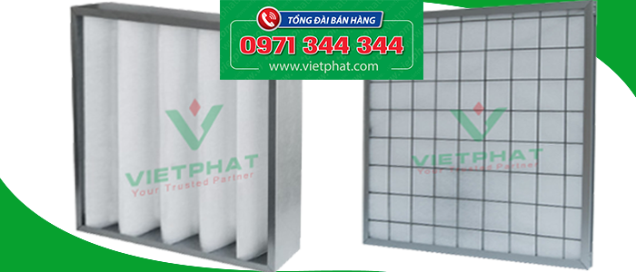 Tấm lọc khí cho hệ thống AHU trung tâm