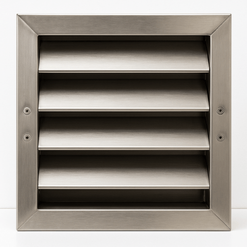 Miệng gió lá sách inox