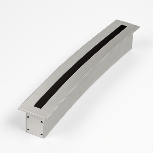 Miệng gió khe hẹp cong inox