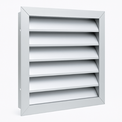 Miệng gió inox che mưa ngoài trời