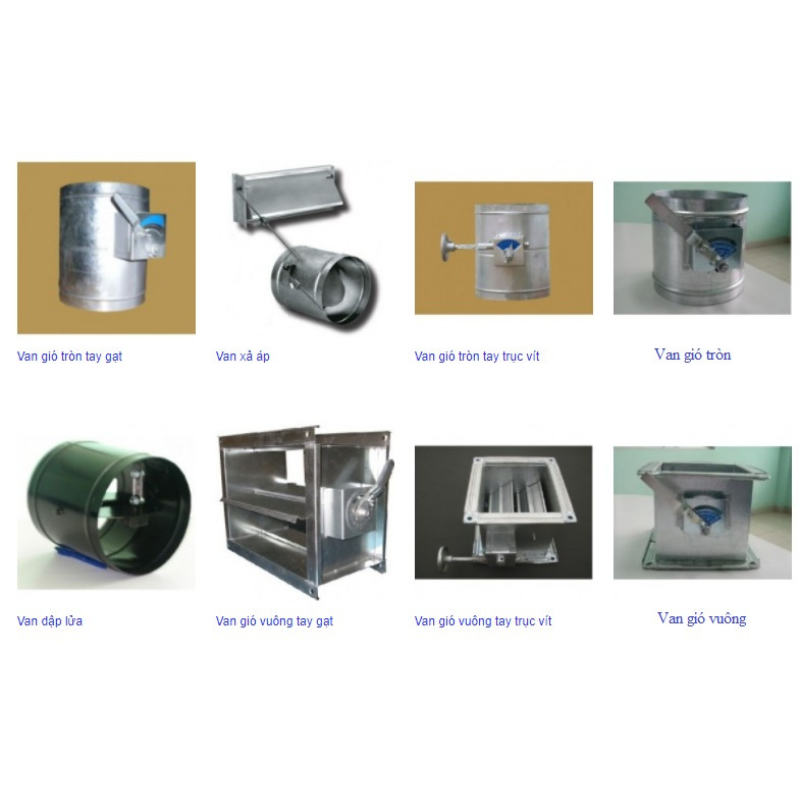 Van chỉnh gió VCD cho hệ thống điều khiển tự động