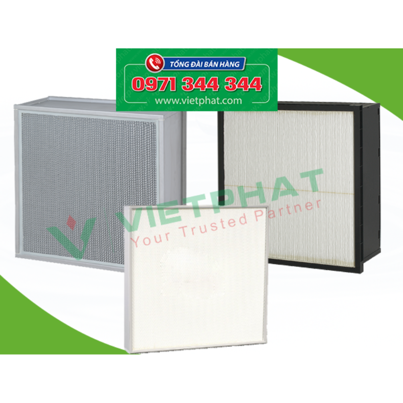 Lọc ULPA VIETPHAT cho phòng sạch I Công Ty CP KT Việt Phát