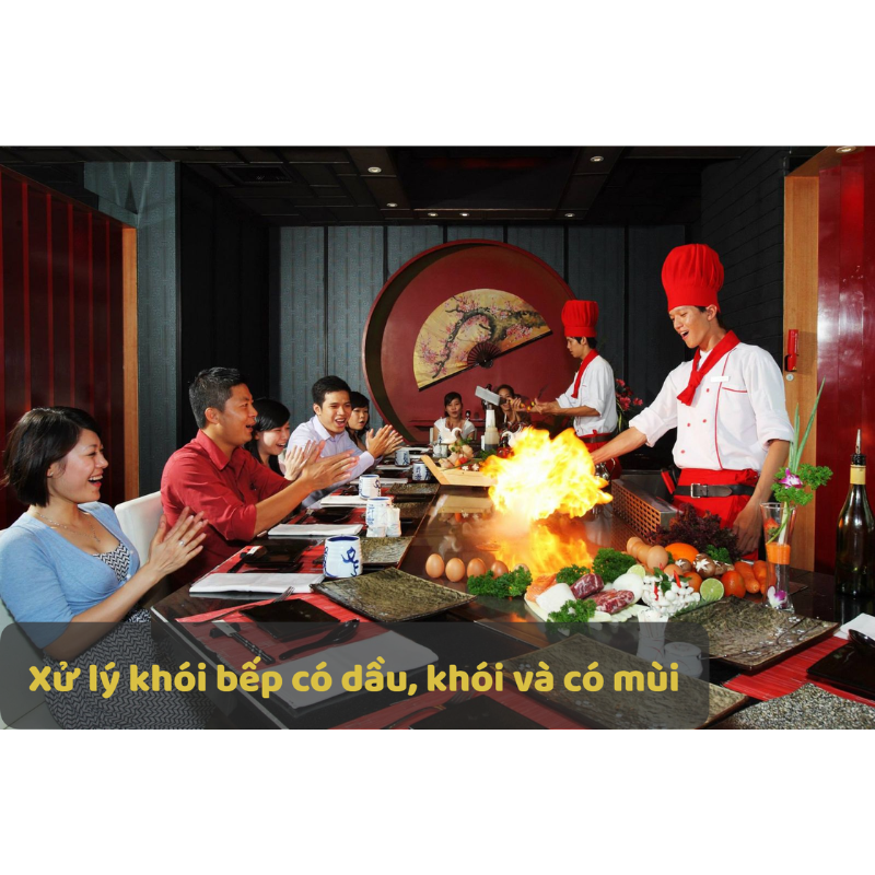 Xử lý mùi khói bếp VIETPHAT