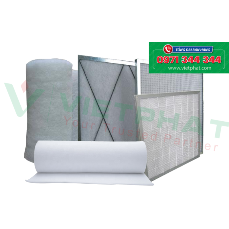 Phin lọc thô nhôm bền
