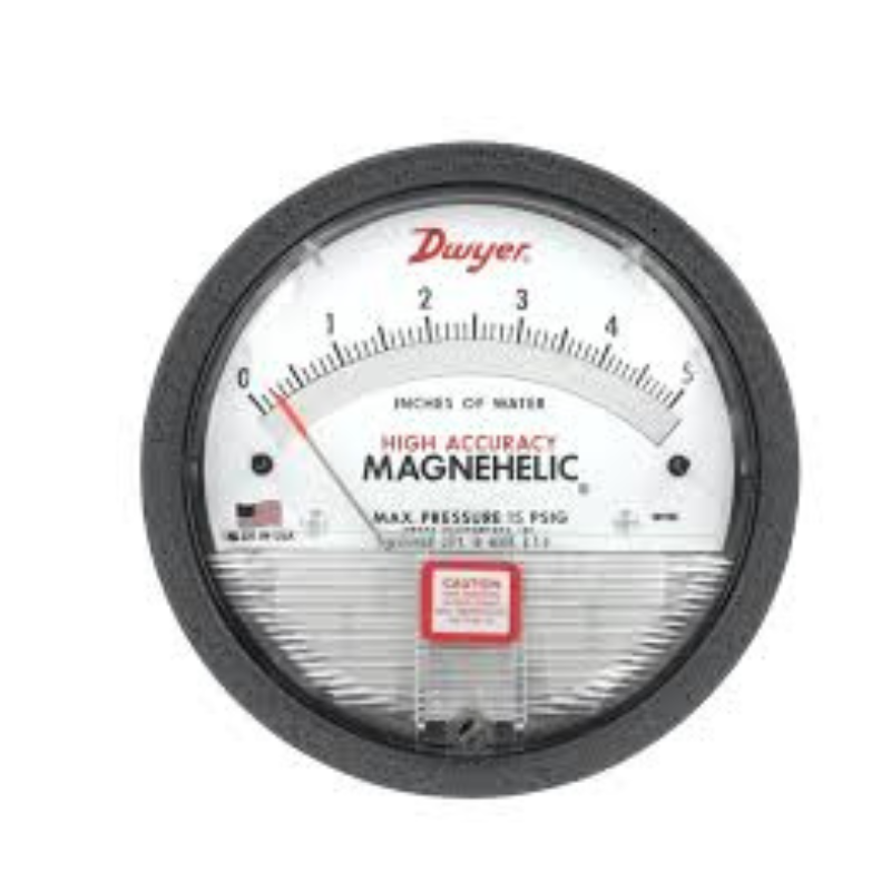 Đồng hồ chênh áp Magnehelic giám sát áp suất trong nhà máy thực phẩm