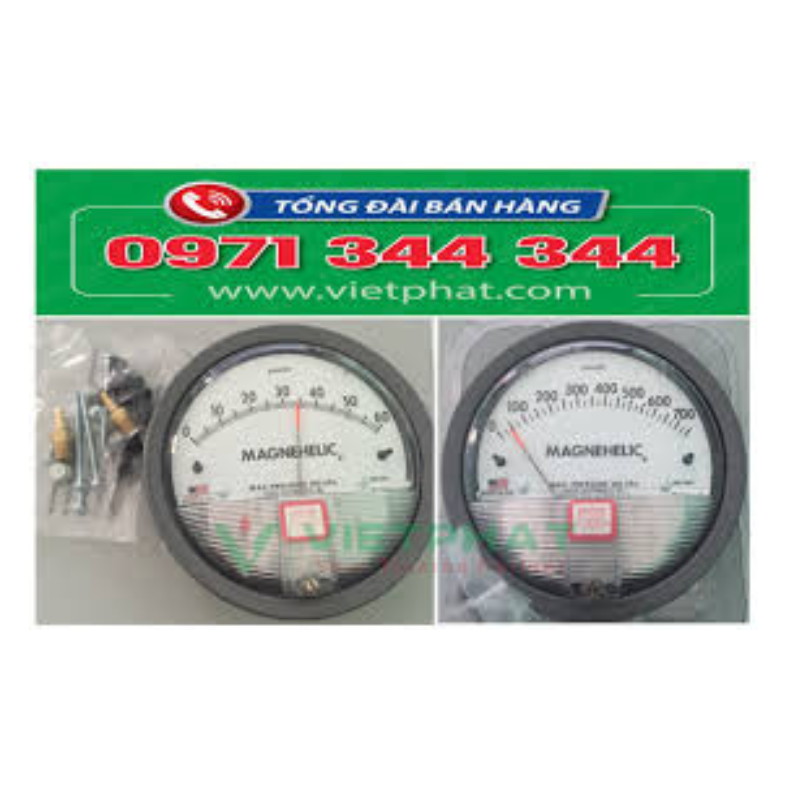 Đồng hồ đo chênh áp DWYER tích hợp báo động