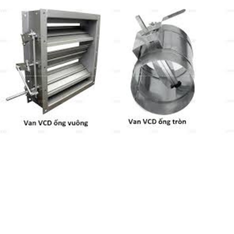 Van chỉnh gió VCD cho nhà máy chế biến thực phẩm