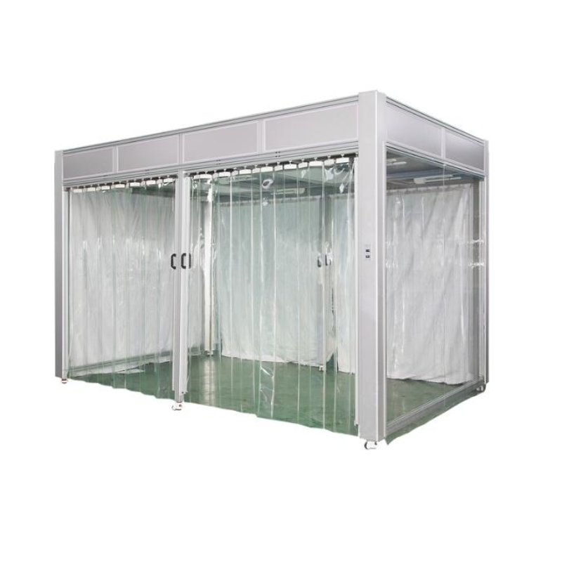 Clean Booth khung nhôm định hình