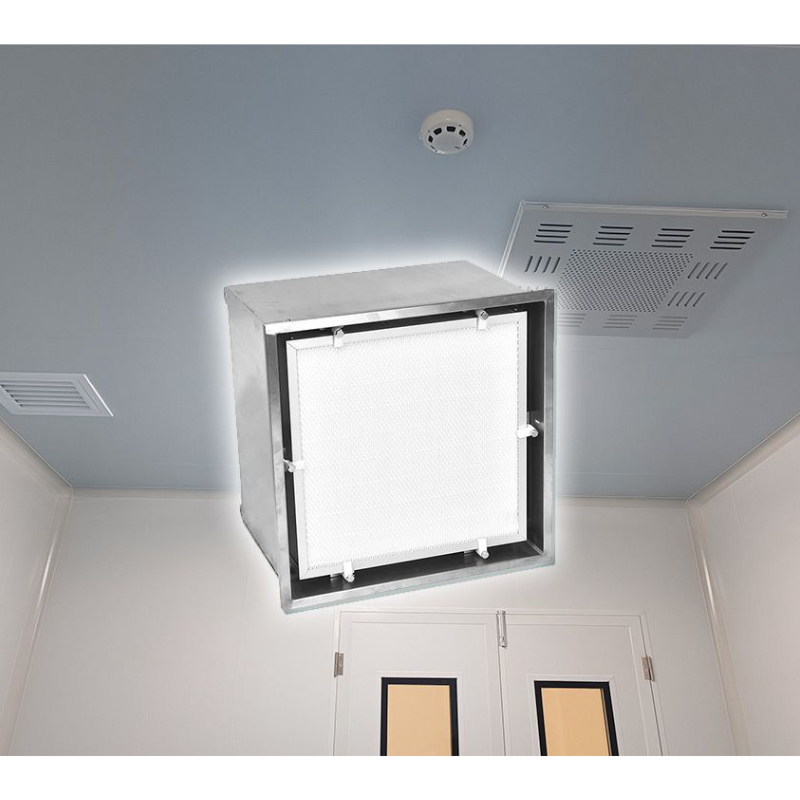 HEPA Box kèm miệng gió soi lỗ chống bụi và vi khuẩn