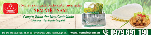 CÔNG TY TNHH XUẤT NHẬP KHẨU THỰC PHẨM NEM VIỆT NAM