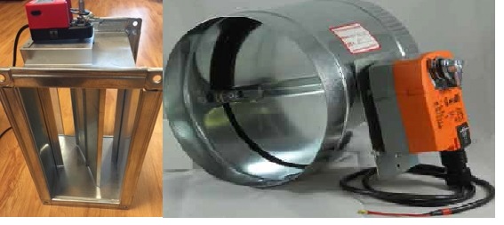 Van chỉnh gió VCD điều khiển tự động