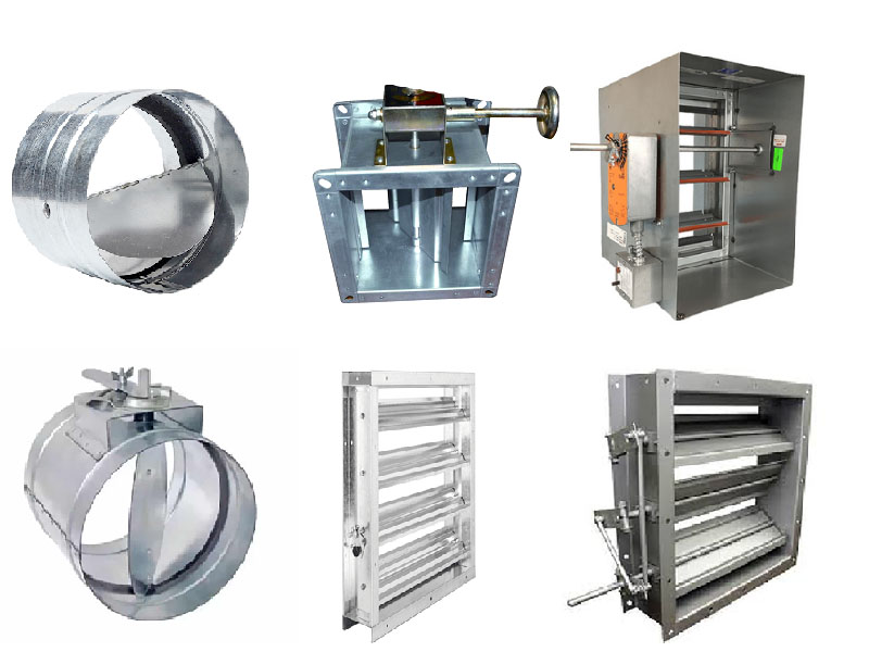 Van chỉnh gió VCD cho nhà máy công nghiệp