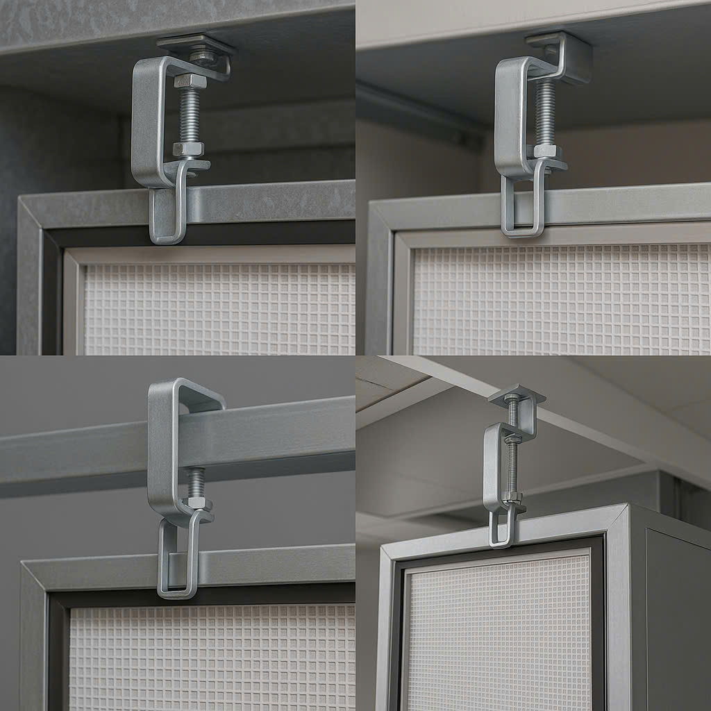 Kẹp lọc HEPA bền chắc