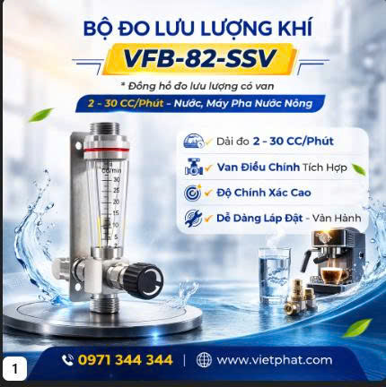 Bộ đo lưu lượng khí VFB-82-SSV