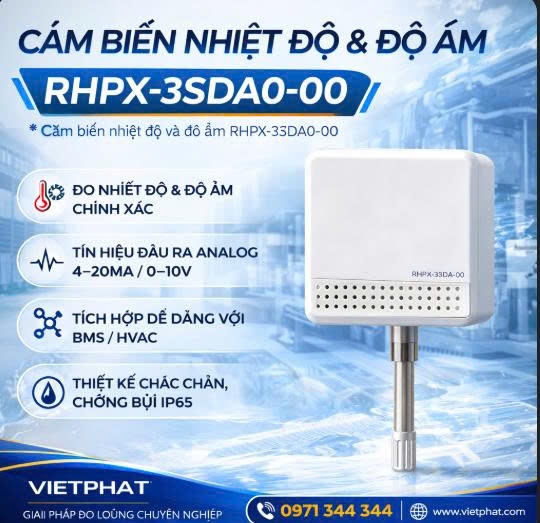 Cảm biến nhiệt độ và độ ẩm RHPX-3SDA0-00