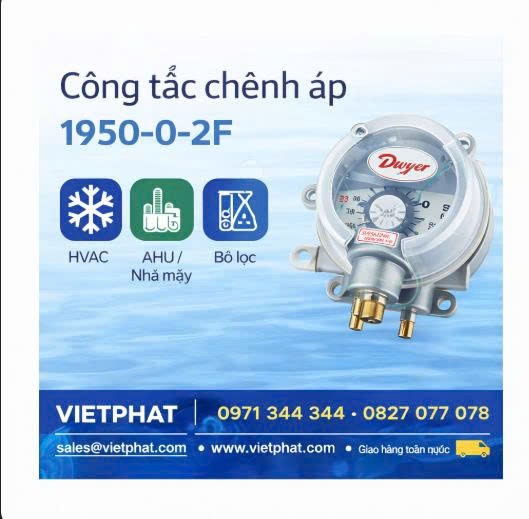Công tắc chênh áp 1950-0-2F